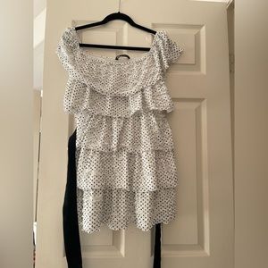White dress size large